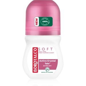 Borotalco Soft Talc & Pink Flower roll-on deodorant without alcohol 50 ml