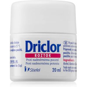 Driclor Solution antiperspirant roll-on to treat excessive sweating 20 ml