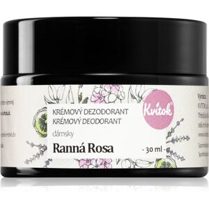 Kvitok Morning dew Ranní rosa deodorant cream for sensitive skin 30 ml