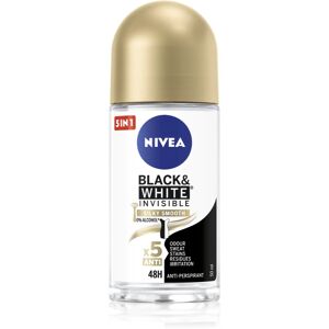 Nivea Invisible Black & White Silky Smooth roll-on antiperspirant W 50 ml
