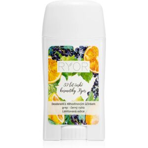 RYOR Grapefruit & Black Currant deodorant with 48-hour effect 50 g