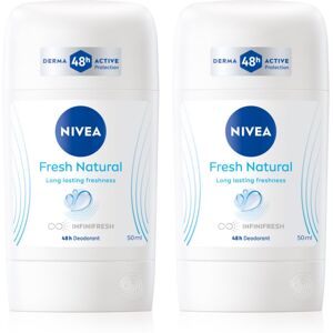 NIVEA Fresh Natural deodorant stick economy pack NIVEA Fresh Natural deodorant stick economy pack