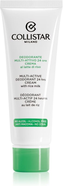 Collistar Special Perfect Body Multi-Active Deodorant 24 Hours cream deodorant for all types of skin 75 ml