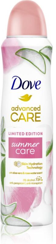 Dove Advanced Care Summer Care antiperspirant spray 72h Limited Edition 150 ml