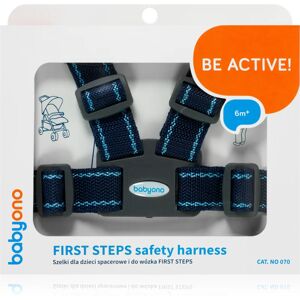 BabyOno Be Active Safety Harness First Steps hair accessory for children Dark Blue 6 m+ 1 pc