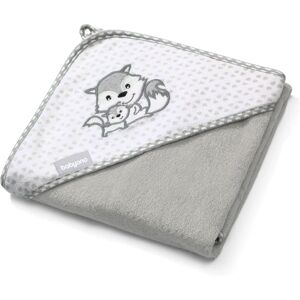 BabyOno Towel Bamboo towel from bamboo Grey 76x76 cm