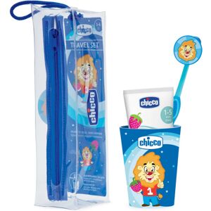 Chicco Travel Set dental care set Blue 3 y+ 1 pc