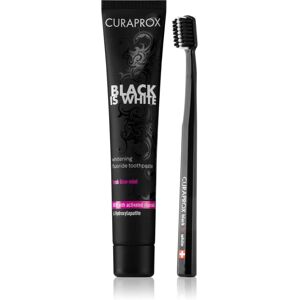 Curaprox Black is White dental care set