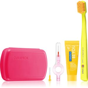 Curaprox Travel Set travel set Magenta(for teeth, tongue and gums)