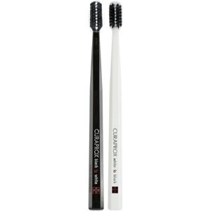 Curaprox Black is White ultra soft toothbrushes 2 pcs Black & White 2 pc