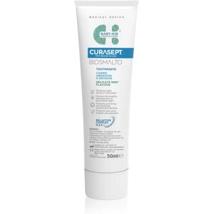 Curasept Biosmalto Baby-Kid toothpaste for children with fluoride Mint 50 ml