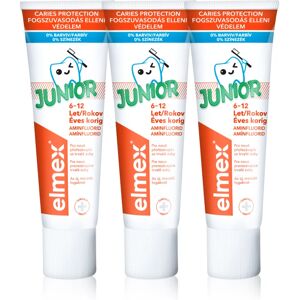 Elmex Junior 6-12 Years toothpaste for children 3x75 ml