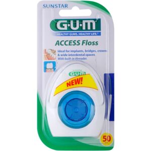 G.U.M Access Floss dental floss for braces and implants 50 pc