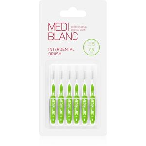 MEDIBLANC Interdental Pick-brush interdental brush 0,8 mm Green 6 pc