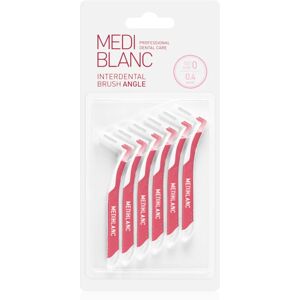 MEDIBLANC Interdental Pick-brush Angle interdental brush 6 pcs 0,4 mm Pink 6 pc