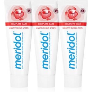 Meridol Complete Care sensitive toothpaste 3x75 ml