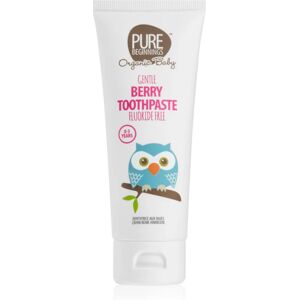 Pure Beginnings Organic Baby 0-3 years toothpaste for babies and children Raspberry 75 ml