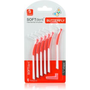 SOFTdent Butterfly S interdental brush 0,5 mm 6 pc