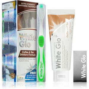 White Glo Coffee & Tea Drinkers Formula dental care set