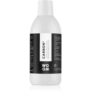 WOOM Carbon+ Mouthwash whitening mouthwash with activated charcoal 500 ml