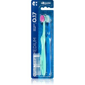 Curasept Softline 0.17 Medium 2pack toothbrush 2 pc