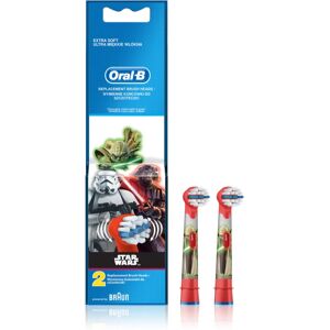 Oral B Vitality D100 Kids StarWars toothbrush replacement heads extra soft 2 pc