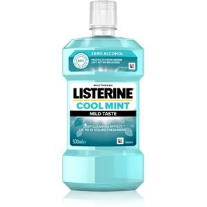 Listerine Cool Mint Mild Taste mouthwash without alcohol flavour Cool Mint 500 ml