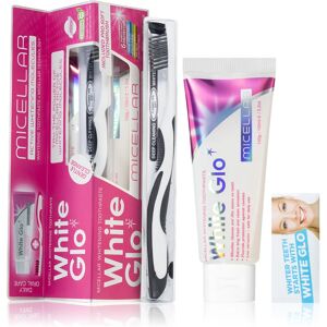 White Glo Micellar dental care set