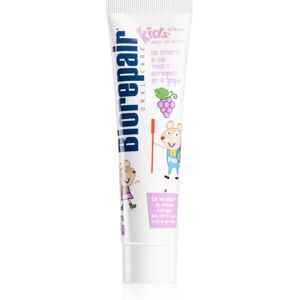 Biorepair Kids 0-6 toothpaste for children to restore dental enamel Grape 50 ml