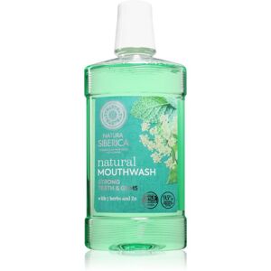 Natura Siberica Natural Mouthwash Strong Teeth & Gums herbal mouthwash with zinc 520 ml Natura Siberica Natural Mouthwash Strong Teeth & Gums herbal mouthwash with zinc 520 ml