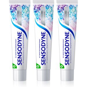 Sensodyne Extra Whitening whitening toothpaste with fluoride for sensitive teeth 3x75 ml Sensodyne Extra Whitening whitening toothpaste with fluoride for sensitive teeth 3x75 ml