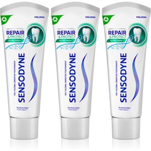 Sensodyne Repair & Protect Extra Fresh toothpaste for protection of teeth and gums 3x75 ml Sensodyne Repair & Protect Extra Fresh toothpaste for protection of teeth and gums 3x75 ml