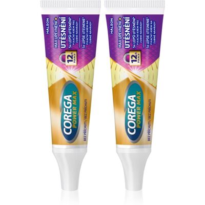 Corega Power Max Fixing + Sealing Duo - Denture Adhesive Corega Power Max Fixing + Sealing Duo - Denture Adhesive