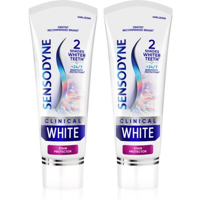 Sensodyne Clinical White Stain Protector - Whitening Toothpaste Sensodyne Clinical White Stain Protector - Whitening Toothpaste