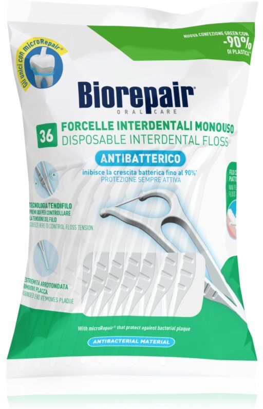 Biorepair Oral Care Pro dental floss holder single-use 36 pc