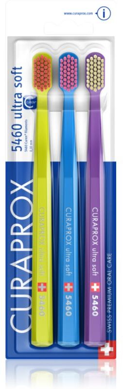 Curaprox 5460 Ultra Soft toothbrush 3 pc