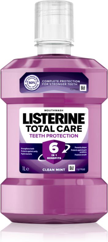 Listerine Total Care Teeth Protection complex protection mouthwash 6-in-1 1000 ml