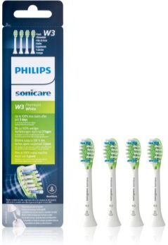 Philips Sonicare Premium White Standard Replacement Heads For Toothbrush 4 pc Philips Sonicare Premium White Standard Replacement Heads For Toothbrush 4 pc