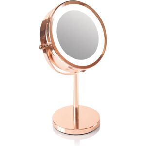 Rio Rose gold mirror cosmetic mirror with LED lights 1 pc