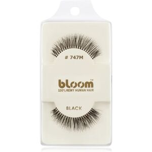 Bloom Natural Stick-On Eyelashes From Human Hair No. 747M (Black) 1 cm