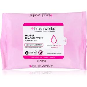 Brushworks Makeup Remover Wipes makeup remover wipes 25 pc