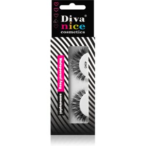 Diva & Nice Cosmetics Accessories stick-on eyelashes from human hair No. 4040 1 pc