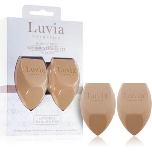 Luvia Cosmetics Diamond Drop Blending Sponge Set multifunctional makeup sponge double colour Elegance 2 pc