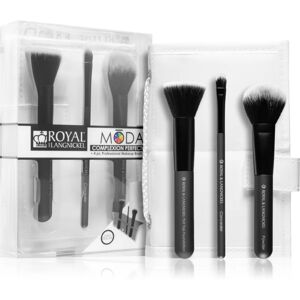 Royal and Langnickel Moda Complexion Perfection brush set Black(for travelling)