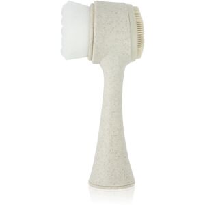 So Eco Facial Cleansing Brush double-sided cleansing facial brush with a compostable handle 1 pc