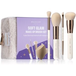BrushArt Basic Soft Glam make-up brush set brush set with a pouch BrushArt Basic Soft Glam make-up brush set brush set with a pouch