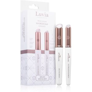 Luvia Cosmetics Silk Brush Duo Elegance brush set for eyeshadow Luvia Cosmetics Silk Brush Duo Elegance brush set for eyeshadow