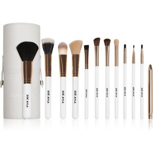 Zoë Ayla Makeup Brush Set 12 Piece makeup brush set with a pouch Zoë Ayla Makeup Brush Set 12 Piece makeup brush set with a pouch