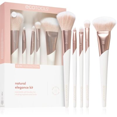 EcoTools Luxe Collection Natural Elegance brush set for the perfect look 5 pc EcoTools Luxe Collection Natural Elegance brush set for the perfect look 5 pc
