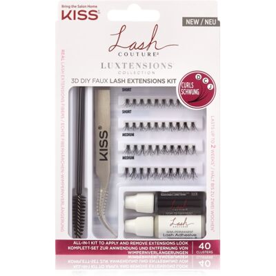 Kiss Lash Couture LuXtensions fake eyelash application set 40 pc Kiss Lash Couture LuXtensions fake eyelash application set 40 pc